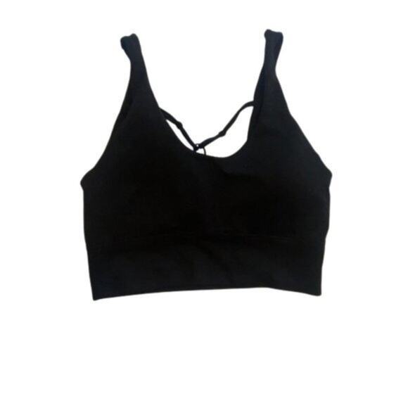 ProFit Black Padded  Seamless Sports Bra - Small - Picture 1 of 4